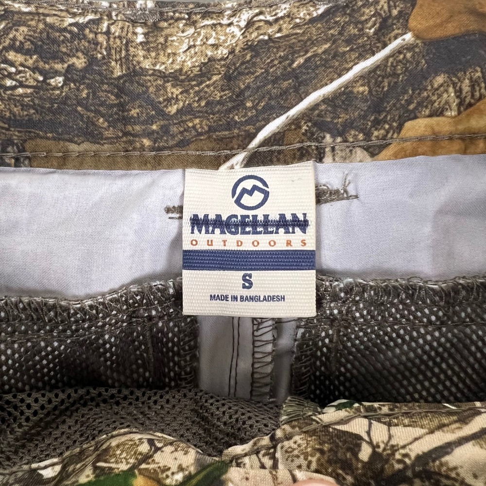 Magellan Pants Kids Small Realtree Edge Camo Convertible Cargo Turkey Hunting - Picture 4 of 9